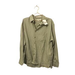 Perry Ellis New with tag long sleeved button down shirt size XL